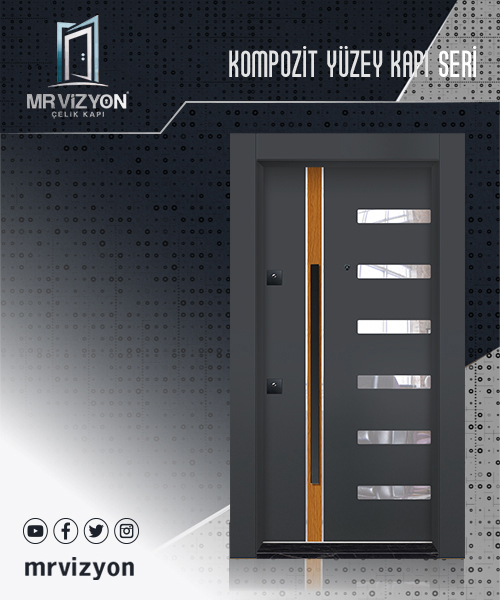 KOMPOZİT YÜZEY KAPI SERİ